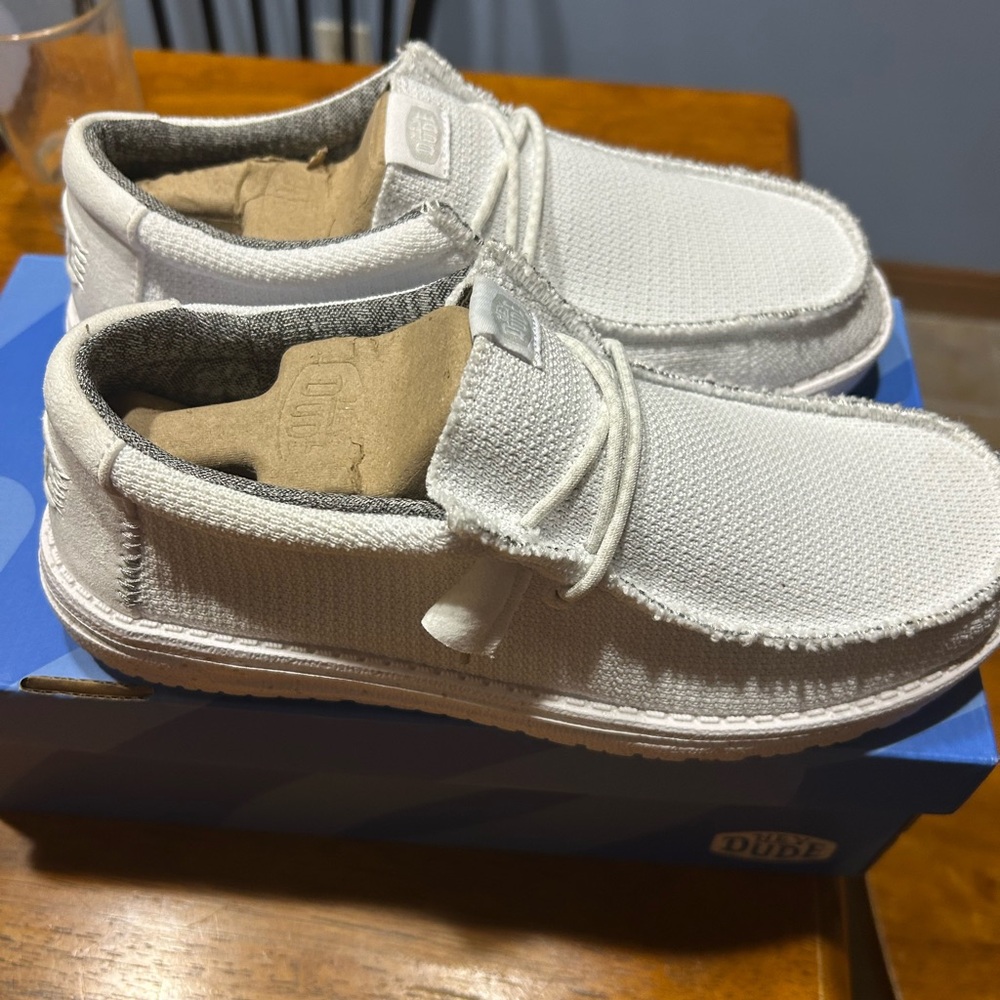 Hey Dude Men’s White Shoes